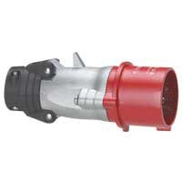 [PTG044.00158] LEGRAND 052843, Hypra Straight Plug, IP 44, 380/415 V, 32 A, 3P+E, Metal