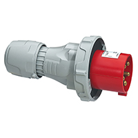 [PTG044.00204] LEGRAND 555529, Straight Plug P17 Pro, IP 66/67, 380/415 V, 63 A, 3P+N+E