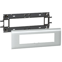 [PTG013.01440] LEGRAND 011218, Support and Frame for Mosaic, for Aluminum DLP with 85 mm Cover, 8 Modules