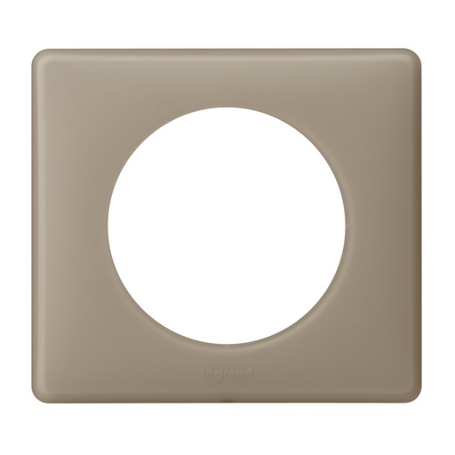 [PTG013.01466] LEGRAND 066721, Céliane Plate, Powder, 1 Post, Stoneware