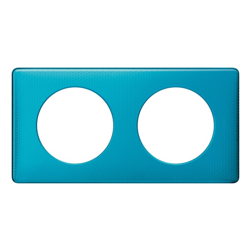 [PTG013.01490] LEGRAND 068772, Céliane Plate, Metal, 2 Modules Blue