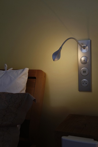 [PTG013.01518] LEGRAND 068921, Céliane Plate, Metal, 1 Module, Aluminum