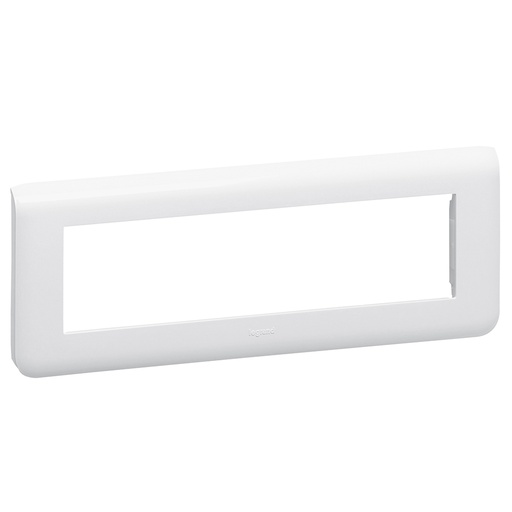 [PTG013.01602] LEGRAND 078818, Mosaic Frame, 8 Horizontal Modules, White