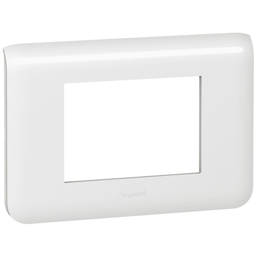 [PTG013.01607] LEGRAND 078803, Mosaic Frame, 3 Modules, White