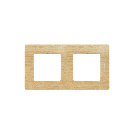 [PTG013.01655] LEGRAND 397096, Niloé Frame, 2 Modules, Light Wood