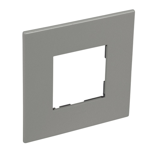[PTG013.01685] LEGRAND 576567, 2 Modules, Frame German Standard Franco, Belgian Square Magnesium