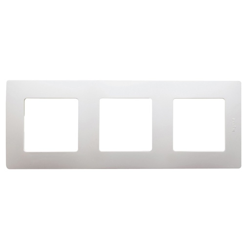 [PTG013.01698] LEGRAND 665013, Niloé Frame, 3 Modules, Ivory