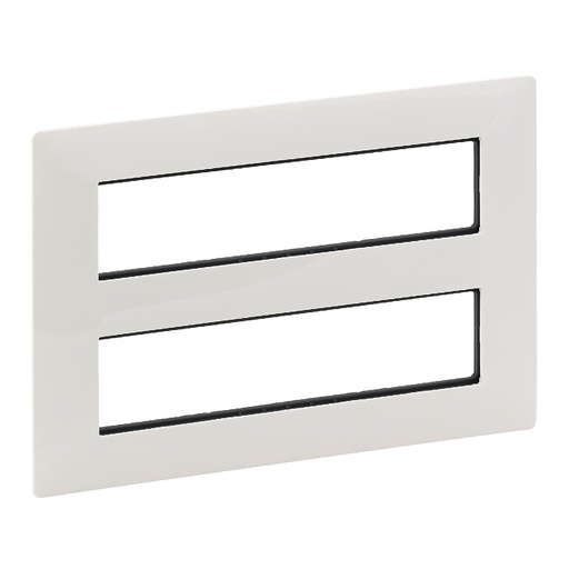 [PTG013.01713] LEGRAND 752146, 2x4x2 Modules Holder, with Frame, Valena Life, White