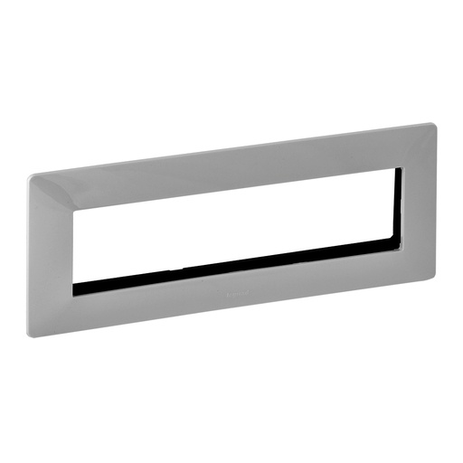 [PTG013.01714] Legrand 752345, Suport 4x2 Module, cu Ramă, Valena Life, Aluminiu