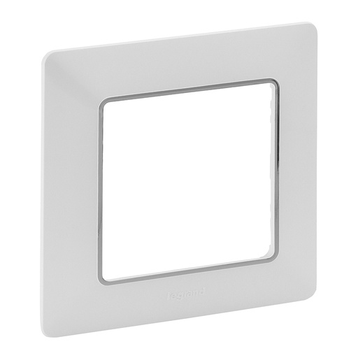 [PTG013.01726] LEGRAND 754031, Valena Life Frame, 1 Module, White/Chrome Insert