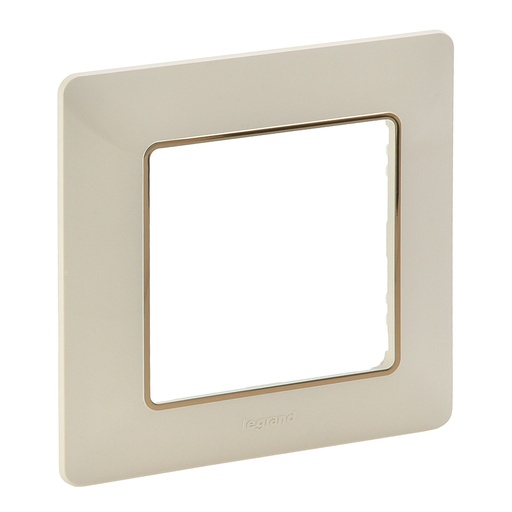 [PTG013.01740] LEGRAND 754061, Valena Life Frame, 1 Slot, Ivory/Gold Insert