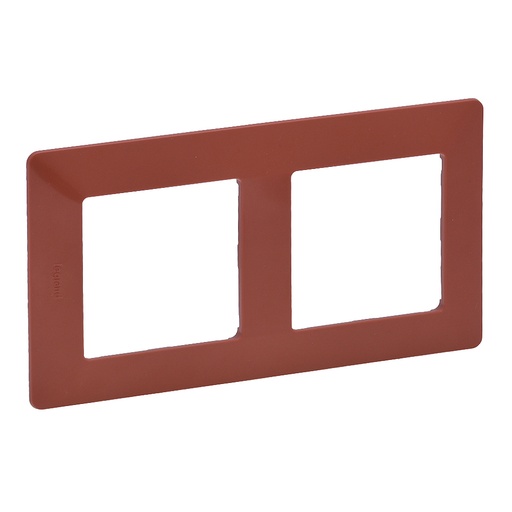 [PTG013.01746] Legrand 754072, Ramă Valena Life, 2 Module, Terracotta
