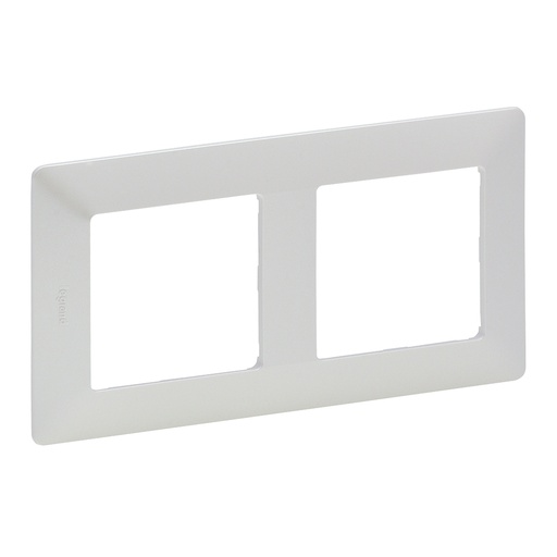 [PTG013.01767] Legrand 754142, Ramă Valena Life, 2 Module, Alb Perlat