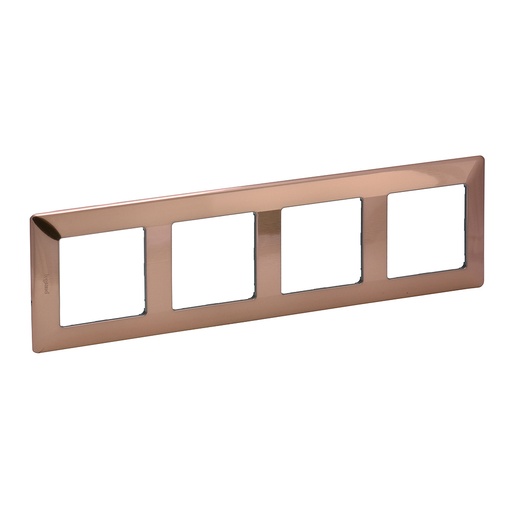 [PTG013.01779] Legrand 754164, Ramă Valena Life, 4 Module, Cupru