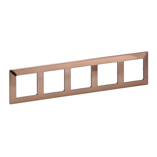 [PTG013.01780] LEGRAND 754165, Valena Life Frame, 5 Modules, Copper