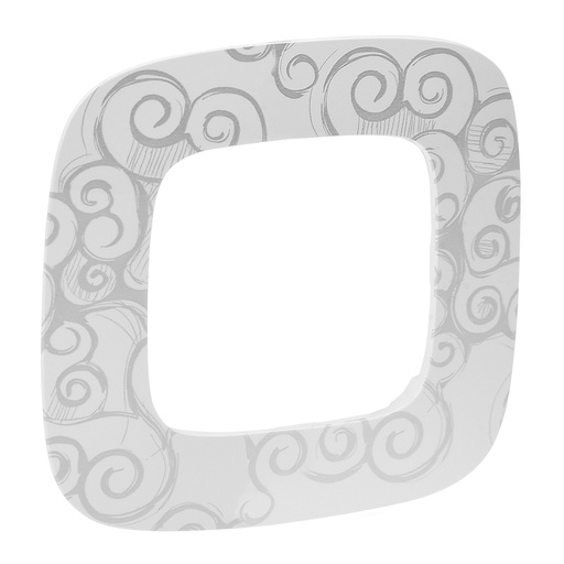 [PTG013.01803] Legrand 754341, Ramă Valena Allure, 1 Post, Crom Narcis