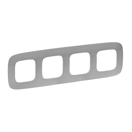[PTG013.01816] Legrand 754394, Ramă Valena Allure, 4 Module, Aluminiu