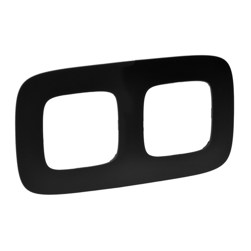 [PTG013.01820] LEGRAND 754402, Valena Allure Frame, 2 Modules, Matte Black