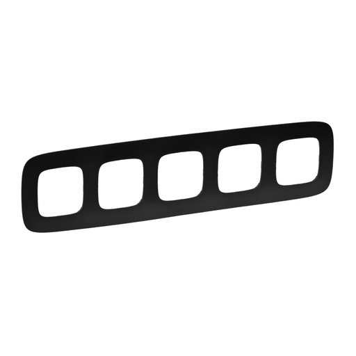 [PTG013.01823] Legrand 754405, Ramă Valena Allure, 5 Module, Negru Mat