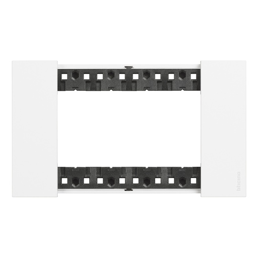 [PTG013.01883] BTicino KA4804KW, L.Now, Ramă 4 Module, Alb