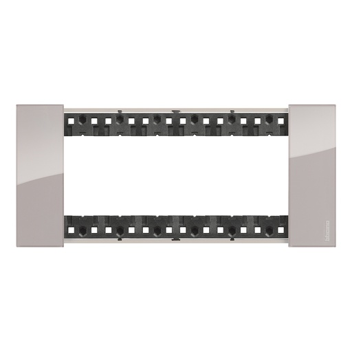 [PTG013.01885] BTICINO KA4806DM, L.Now, Frame 6 Modules, Aura