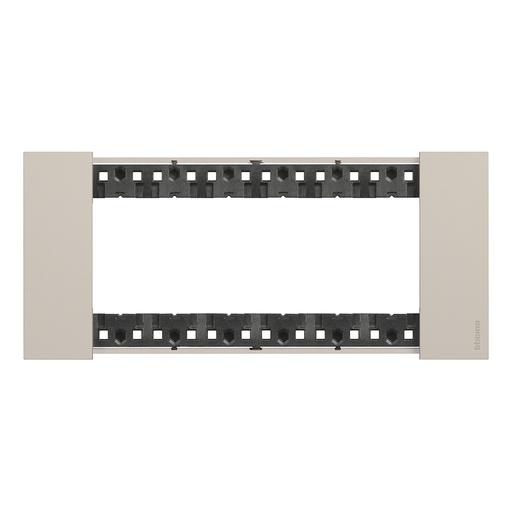 [PTG013.01888] BTicino KA4806KM, L.Now, Ramă 6 Module, Sand