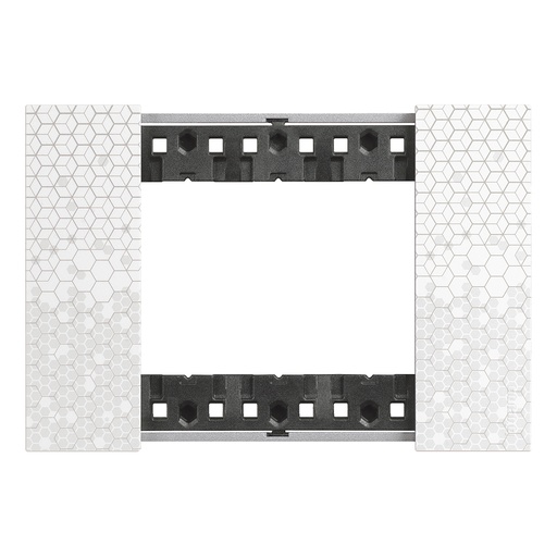 [PTG013.01895] BTicino KA4803MW, L.Now, Ramă 3 Module, Pixel