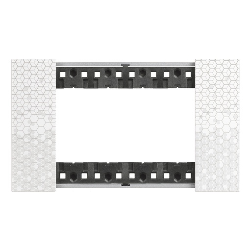 [PTG013.01899] BTicino KA4804MW, L.Now, Ramă 4 Module, Pixel