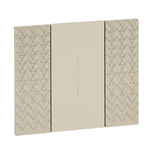 [PTG013.01924] BTicino KA4802MM, L.Now, Ramă 2 Module, Optic