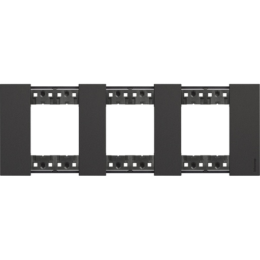 [PTG013.01953] BTICINO KA4802M3KG, L.Now, 3X2 Modules Frame Black