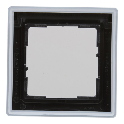 [PTG013.01986] LEGRAND 721444, 1 Module Frame, IP44, Black