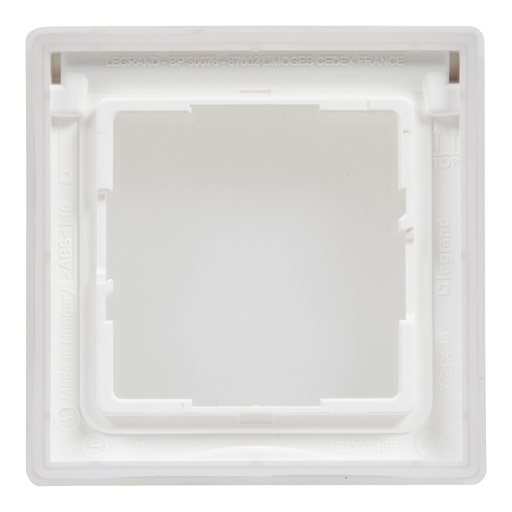 [PTG013.01987] LEGRAND 721144, 1 Module Frame, IP44, White
