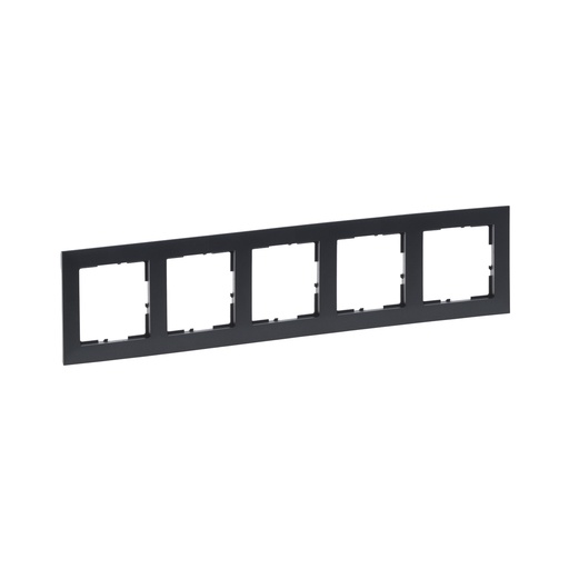 [PTG013.02018] LEGRAND 721555, 5 Modules Frame, Dark Gray