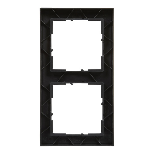 [PTG013.02025] LEGRAND 721572, 2 Modules Frame, Black Checkered