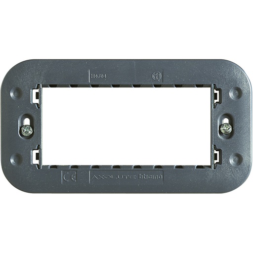 [PTG045.00021] BTICINO H4704, Axolute Support With Screws for 4-Module Frames