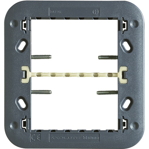 [PTG045.00023] BTICINO H4726, Axolute Support With Screws for 3+3-Module Frames