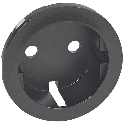 [PTG032.00077] LEGRAND 067931, Céliane Plate, 2P+T German Standard Socket, Graphite