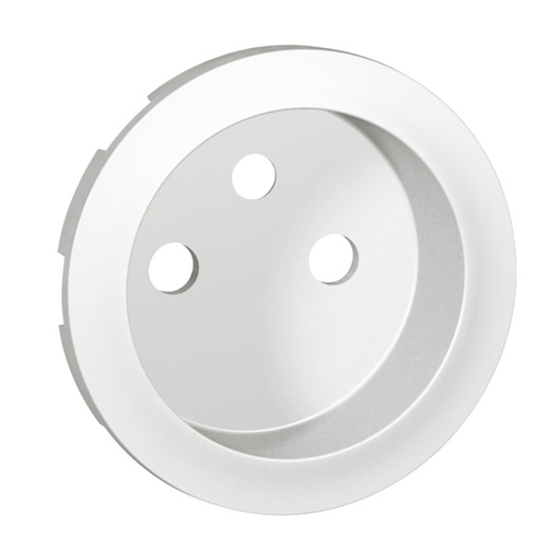 [PTG032.00082] LEGRAND 068112, Céliane Plate, 2P+T French Standard Outlet, White