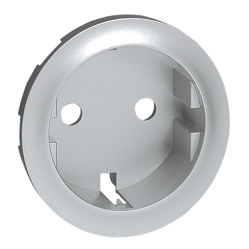 [PTG032.00083] LEGRAND 068431, Céliane Plate, 2P+T German Standard Outlet, Titanium