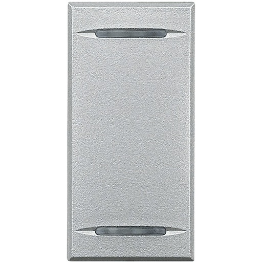[PTG032.00123] BTicino HC4911, Axolute MyHome Bus, Capac buton, tip basculant neutru, 1 modul, Aluminiu  