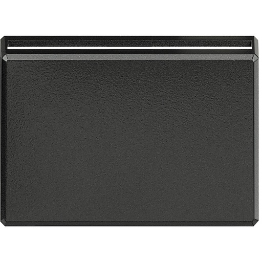 [PTG032.00169] BTICINO HS4547, Decorative Cover for Axolulte Card Switch, Anthracite