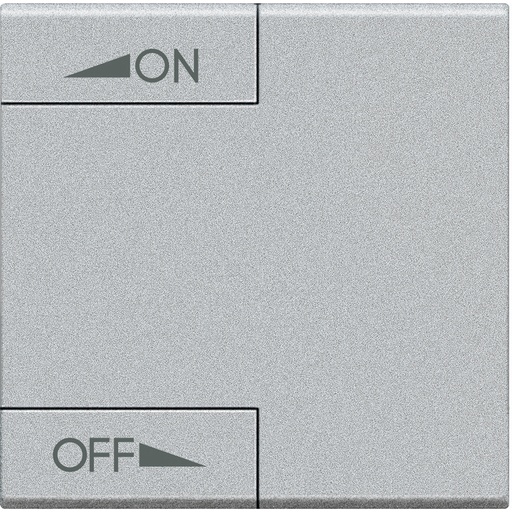 [PTG032.00252] BTICINO NT4911M2AIN, Livinglight Myhome Bus Key Cover, Variable Sound, 2 Modules, Gray