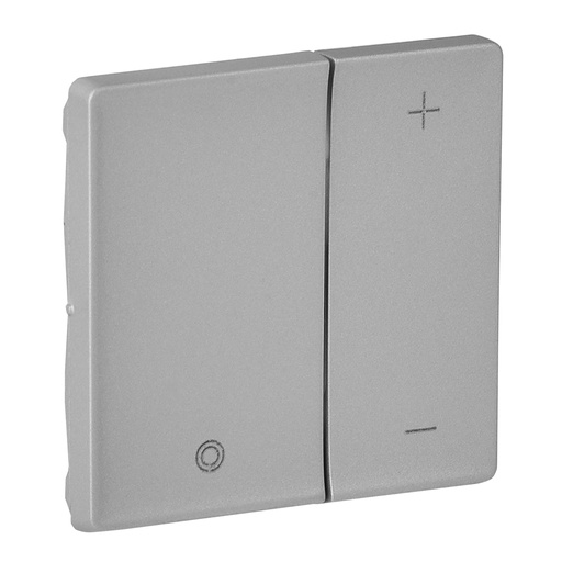 [PTG032.00393] LEGRAND 754892, Valena Life Plate, Universal + For 1, 10 V Ballast Dimmer, Aluminum