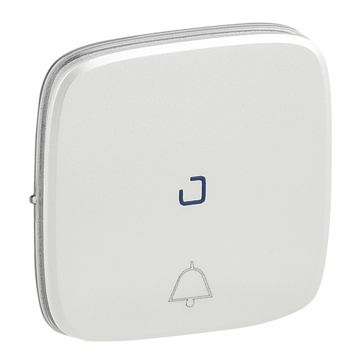[PTG032.00430] LEGRAND 755094, Valena Allure Plate, Illuminated Switch Button, Bell Icon, Pearl