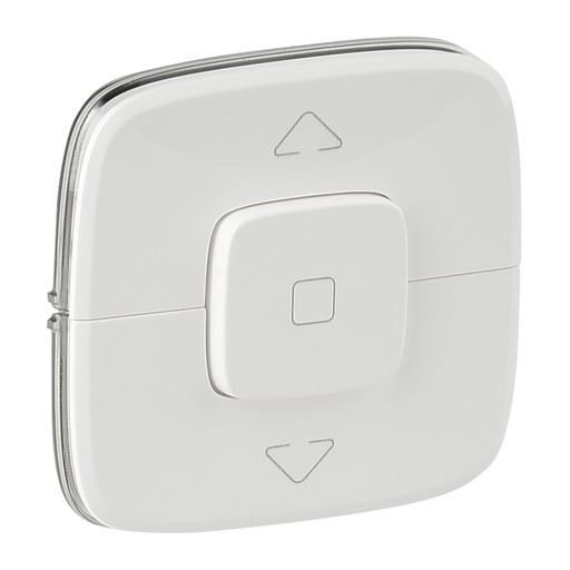 [PTG032.00441] Legrand 755145, Placă Valena Allure, Control jaluzele, Alb  