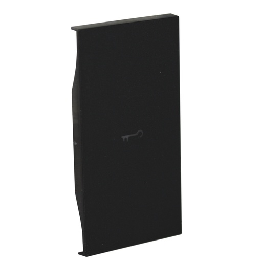 [PTG032.00606] BTICINO KG01MH2F, Living Now Black Screen-Printed Key Cover