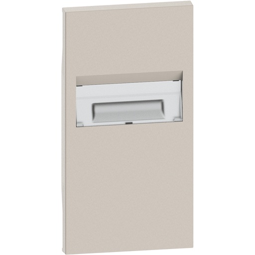 [PTG032.00660] BTICINO KM71, L.Now, Directional Lamp Plate 2 Modules Sand