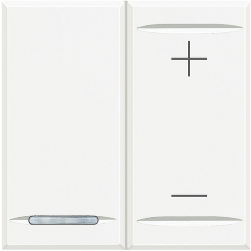 [PTG264.02173] BTICINO HD4411, Axolute 2-Wire Ecodimmer Without Neutral, White, 2 Modules  