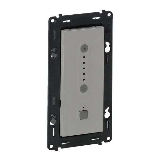 [PTG264.02204] Legrand 752363, Variator 1000 W cu neutru, 240 V, 50 Hz, Aluminiu  