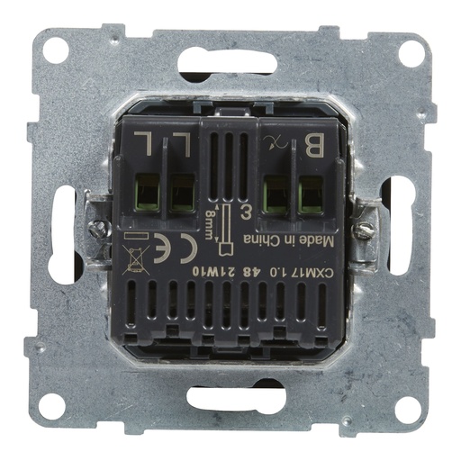 [PTG264.02209] LEGRAND 721479, Multi-Load Rotary Dimmer 300W, Black  